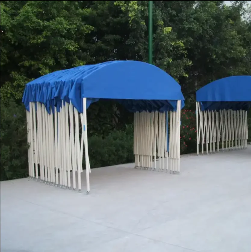 Ty 3mX3m to 12mX50m Movable Push-pull Electric Event Sliding Sunshade Canopy, Outdoor Large Warehouse Storage Shelter Tent