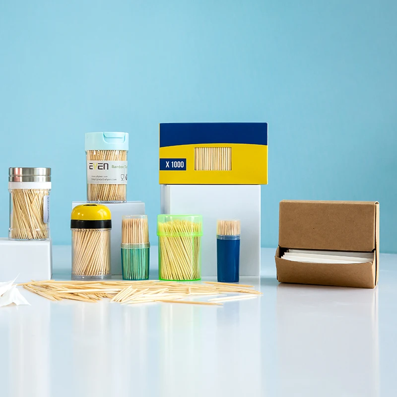 Plastic Bottles Disposable Tooth Pick Bamboo Toothpick Making By Machine