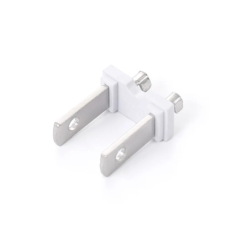 Американский штекер, вставка с 2 контактами, американский Тайланд, 2 плоских штекера для кабеля питания