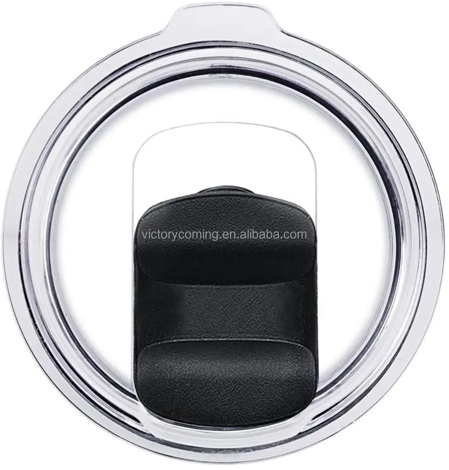 20 oz Slider Lid with Strong Magnetic Switch Pusher 20 OZ Tumbler Lid Magnetic Slider Travel Mug Lid