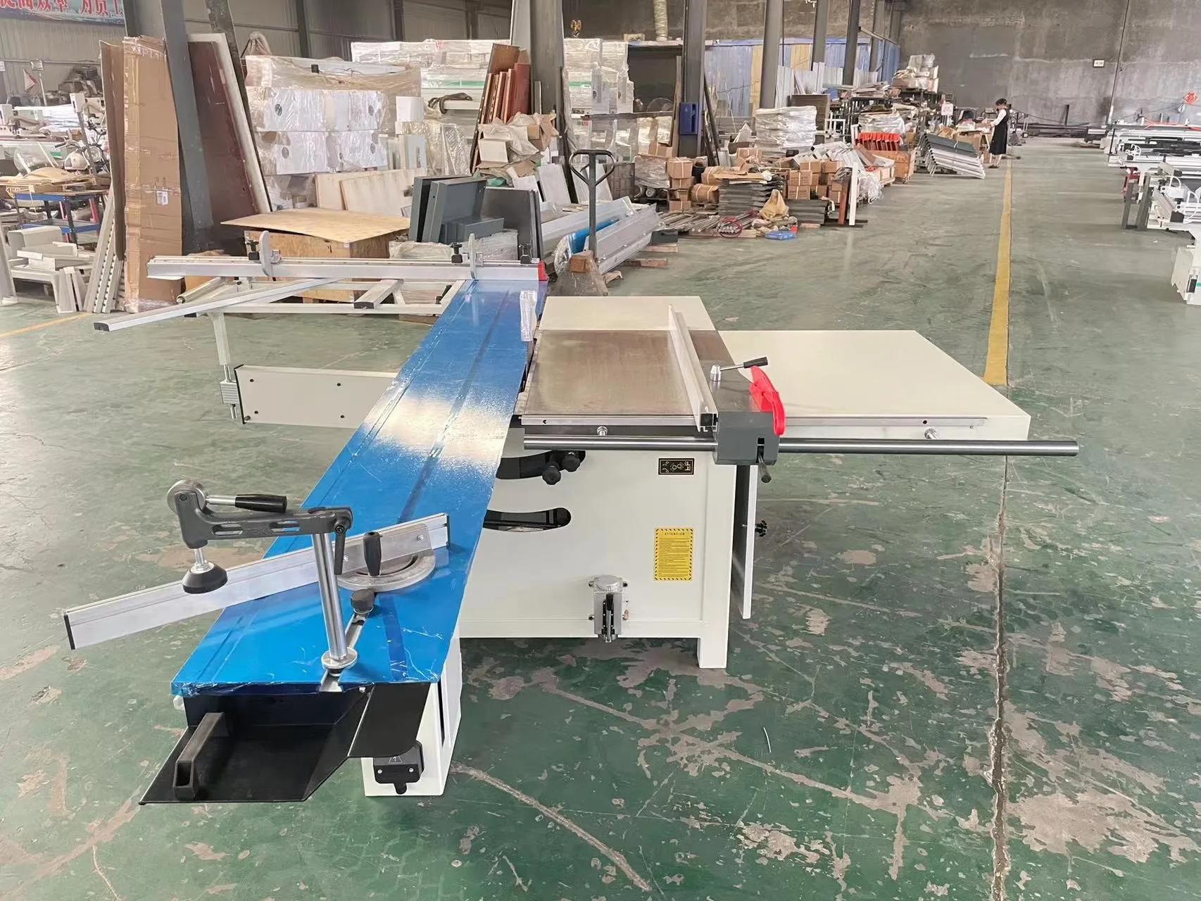 HYSEN SMV8D 45-90 Degree Customizable Size Sliding Table Panel Saw for Woodworking machine