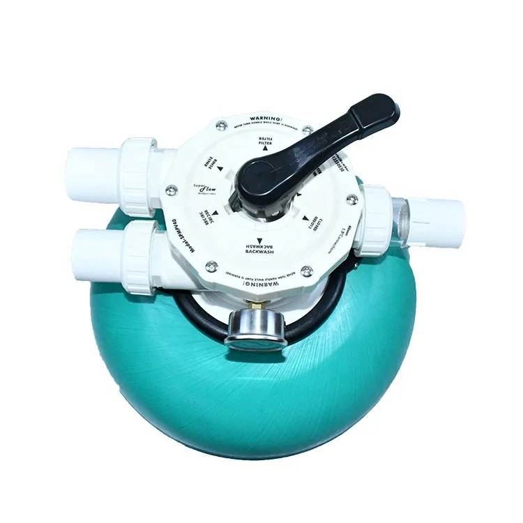 Pool Cleaning System Sand Filter 18 Inch Top-Mount sand filter with 6 Function Handle for Above Ground Swimming Pool