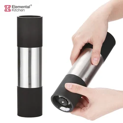 SINO GLASS elemental kitchen trade assurance 1 pc stainless steel 2 in 1 salt and pepper grinder