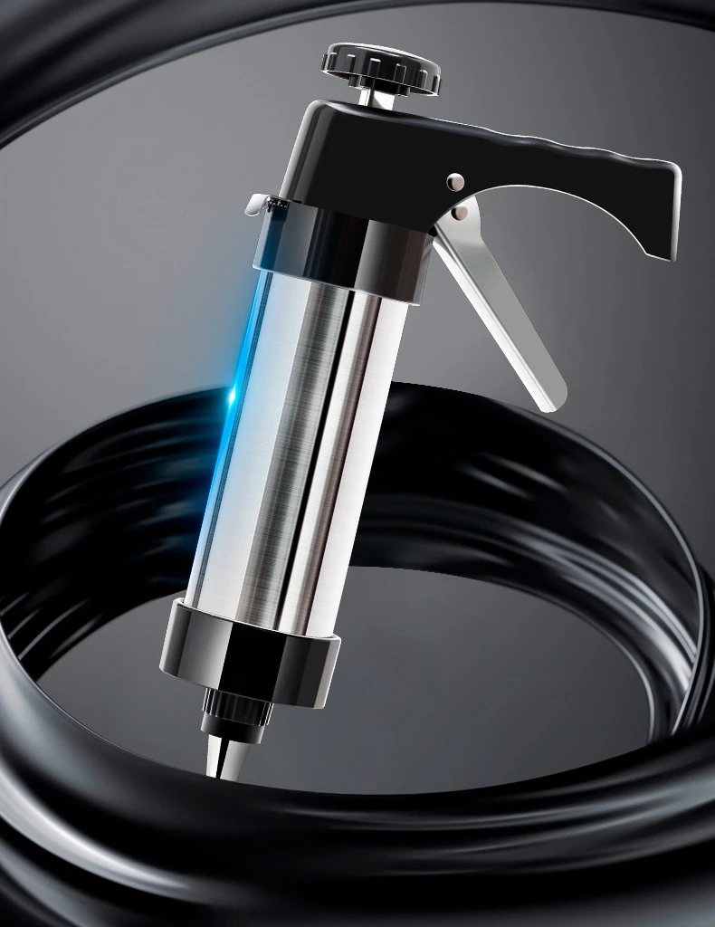 Home Stainless steel Cookies Press Cutter machine Cake decorating gun baking tools cookie mold maker With 13 mould pieces