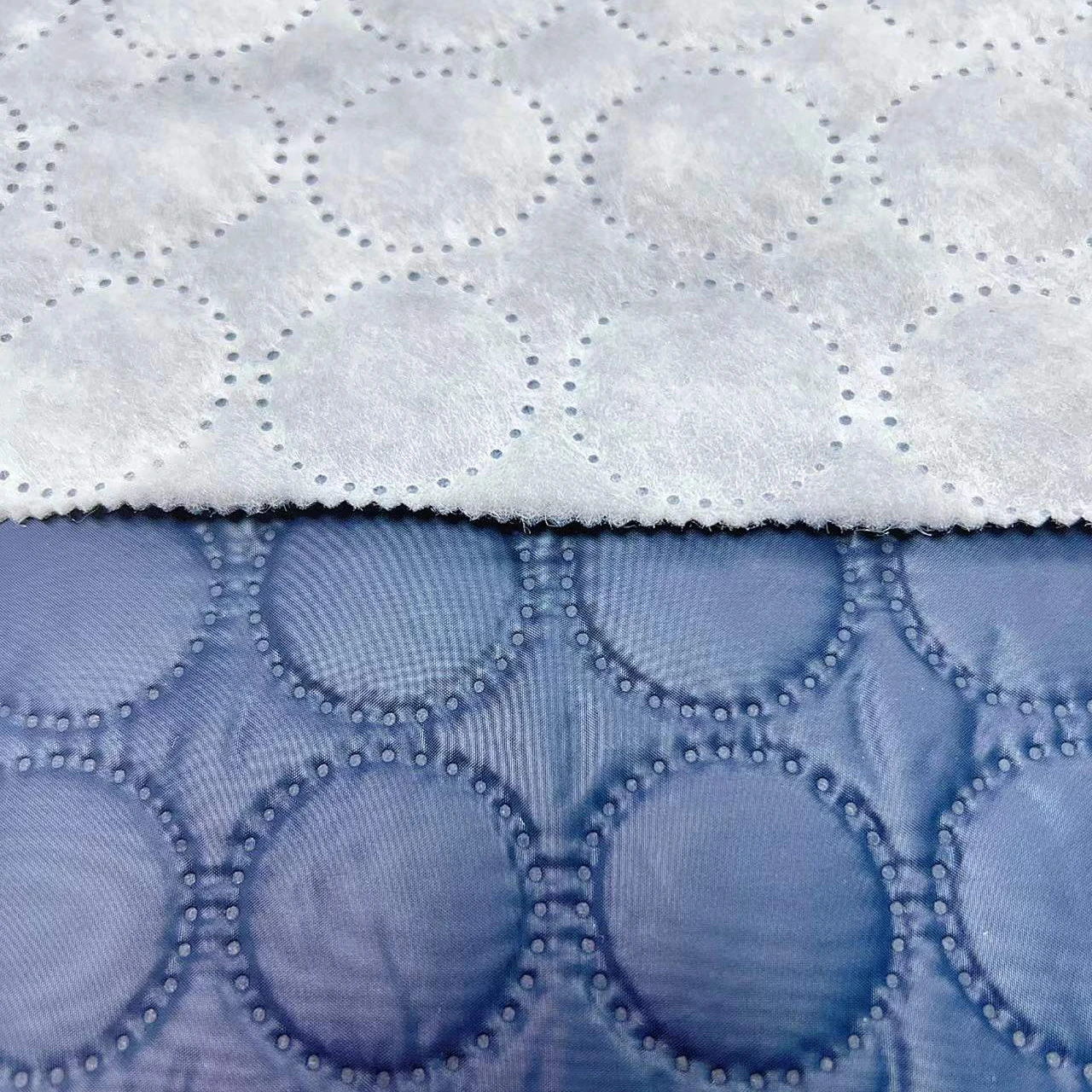FACTORY OUTLET customized pattern  polyester padded fabric for Down jacket