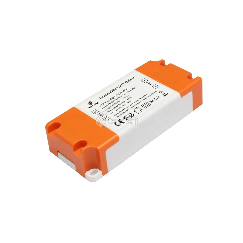 boqi triac led driver 350ma 12w 13w 14w 15w dimming led driver with CE CB SAA