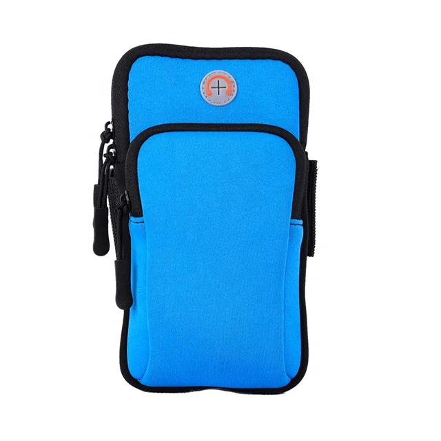 
Free Sample Factory Wholesales Neoprene Waterproof Sport Armband Cellphone Running Armband 