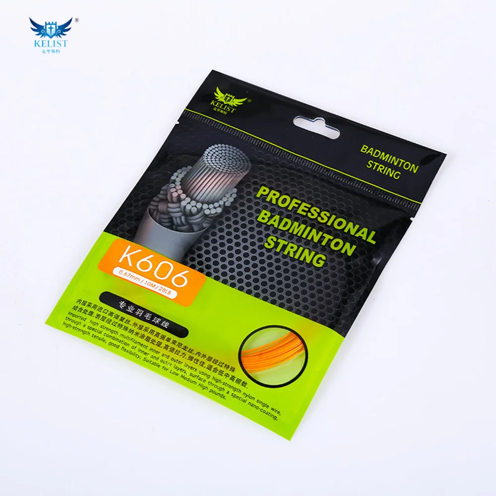Wholesale Middle quality Profession brand  Badminton  Line 0.67mm  verify colors