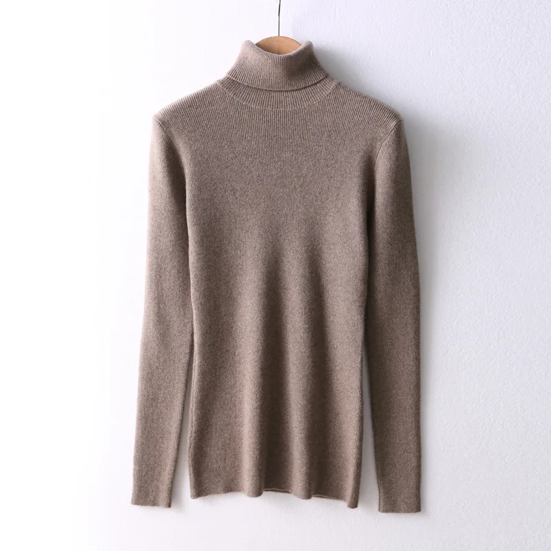 wholesale new style knitting spring and autumn long sleeve men cashmere turtleneck sweater