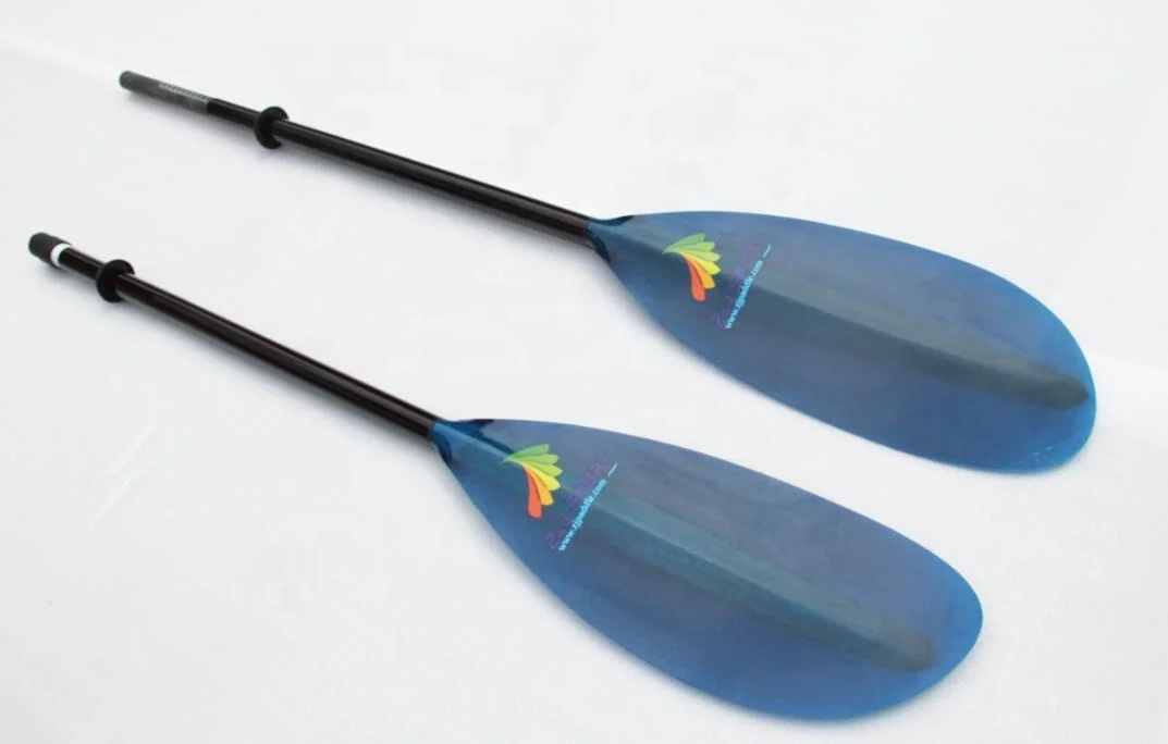Translucent Fiberglass Sea Kayak Paddle With 10cm Adjustor