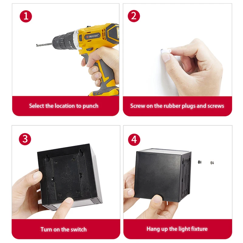 LED Solar Light Outdoor Garden Square Wall Lamp Sunlight Sensor IP65 Waterproof Courtyard Balcony Fence Post Decoration Lamps