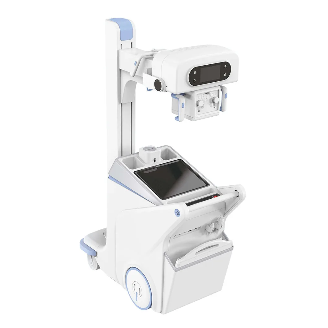 ICU Thick Cesium Iodide Coating Radiography DR System Mobile Digital X Ray Machine