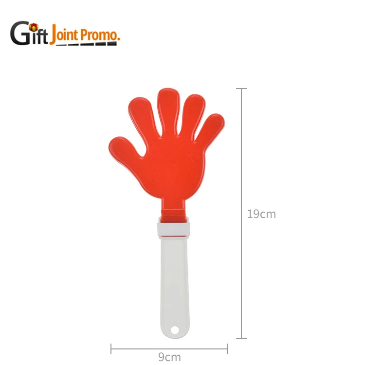 Customized Cheering Gift Mulit-color Plastic Hand Clapper