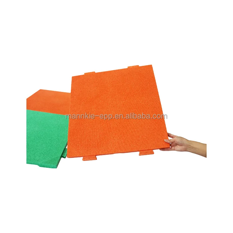Black Expanded Polypropylene Molding EPP Foam Block Shock Absorber Pad EPP Mat For School Playground