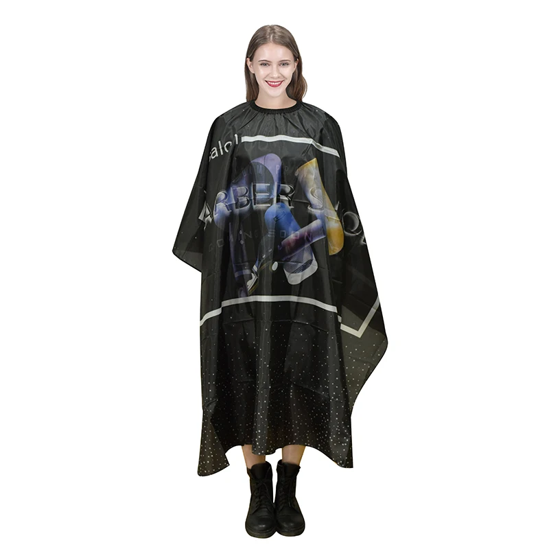 Hairdressing Gown  Salon Barber Waterproof cape Haircut Styling Cover Barber Apron Antistatic Hairdresser Apron Hair Cut Cape