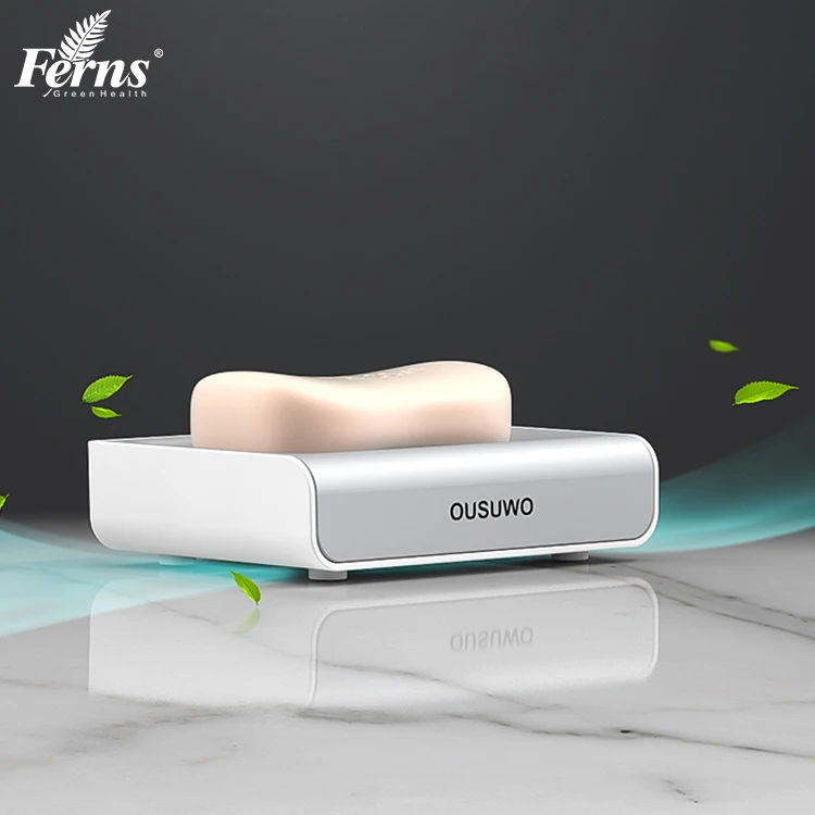 Bathroom Storage Wholesale Custom Shower Soap Holder Plastic Wall Mounted Adhesive Draining Soap Holder Dish