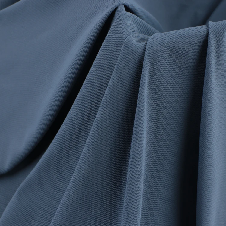 4 Way Stretch Cool Feeling 185g Full Dull Weft Knit Soft Anti Uv Functional Fabric For Sports