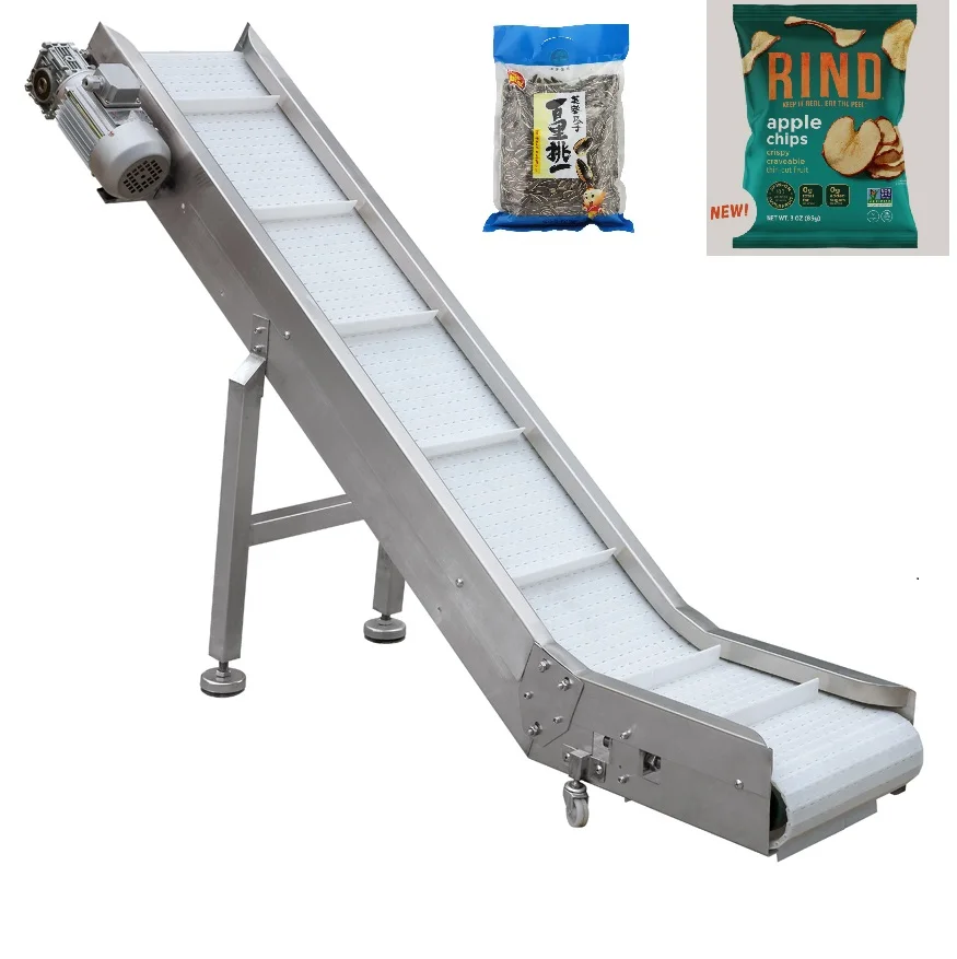 agent wanted automatic food grade steep incline modular output belt conveyor at wholesale price