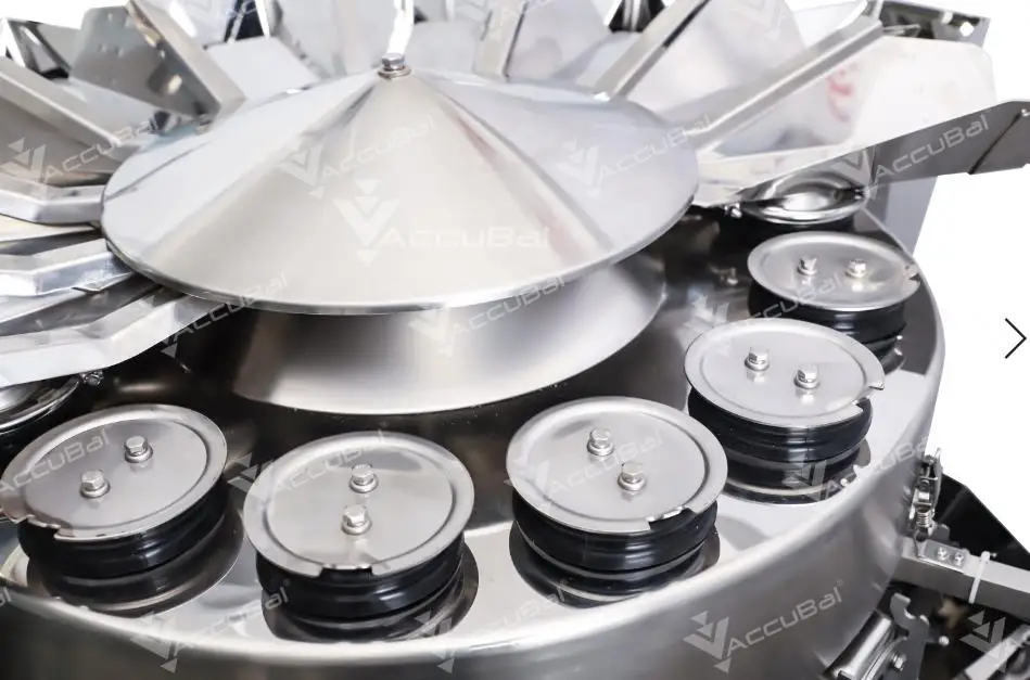 High-accuracy Weigher Line Granule Filler Automatic Weighed Nut Dispenser Multifunctional Weighing Packaging Machine