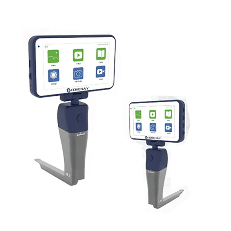 Portable Medical Veterinary Instruments Video Laryngoscope  4.5 inch touch screen