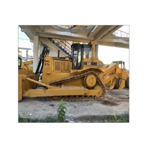 100% original used bull dozers caterpillar D7G Japan made CAT D7R earth-moving reinforced hydraulic bulldozer