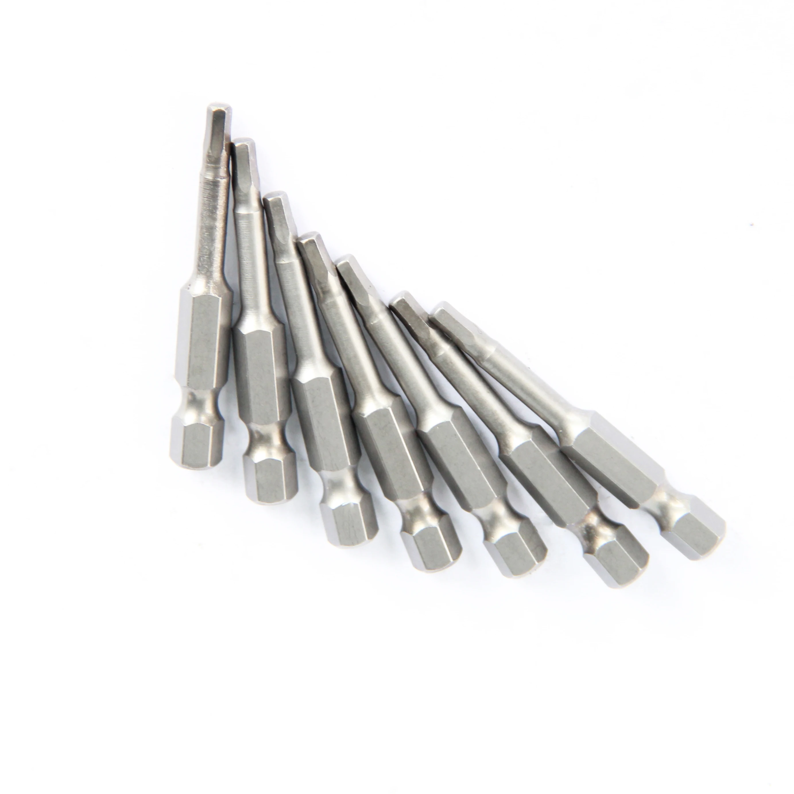 Widely Used Superior Quality 50mm H3 Allen Hexagonal Shank Head Screwdriver Bit