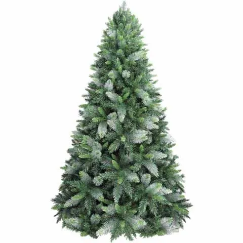 8 Foot Shimmering Mountain Fir Christmas Tree  For interior decoration