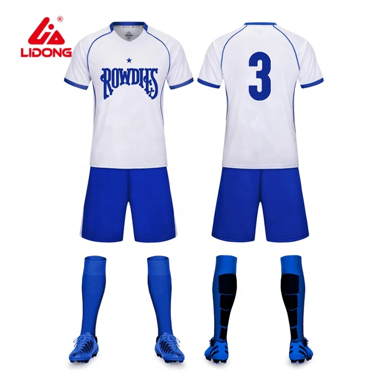 
Lidong cheap thailand quality soccer jersey Serie football jersey full kit wholesale 