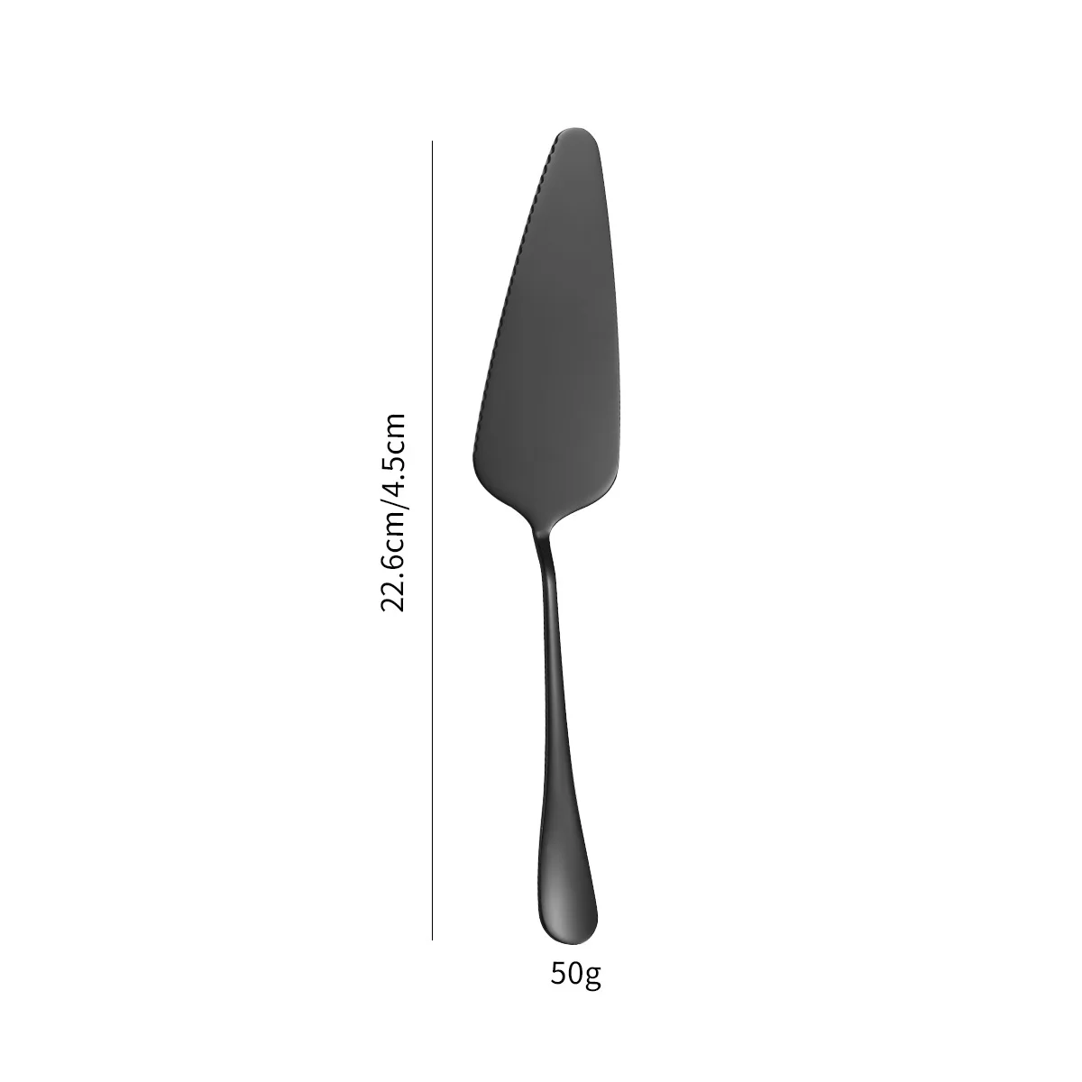 New Arrival Kitchen Stainless Steel Serrated Edge Cake Server Blade Cutter Baking Pastry Spatulas Pie Pizza Server Cake Cutter