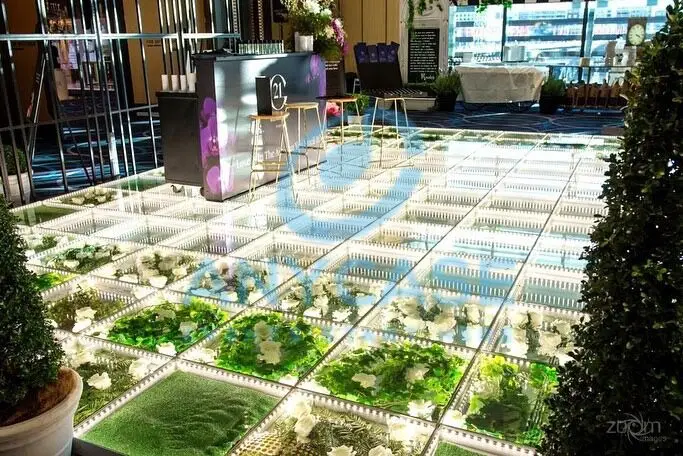 Acs New item  flower dance floor wedding Dance Floor for wedding banquet hire new yor