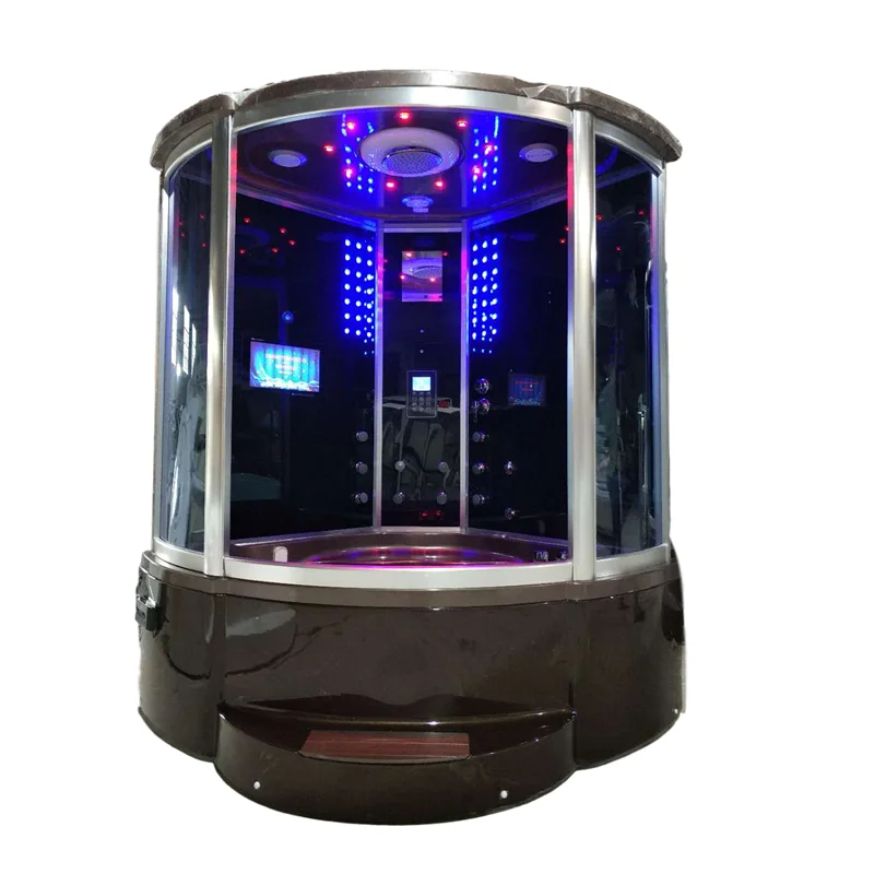 Ningjie bathroom  steam sauna room  steam shower room with whirlpool tub