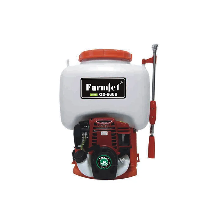 Farmjet Hand-Held Spray Gun Agricultural Machinery Spray Pump Equipment Knapsack Gasoline Engine Power Sprayer