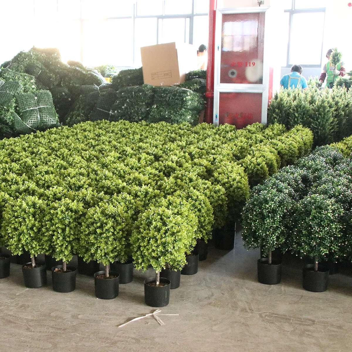 Artificial Areca Kwai Tree 150cm Artificial Topiary Palm Tree 4ft Tall Silk Plant Artificial Bonsai for Indoor Outdoor Decor