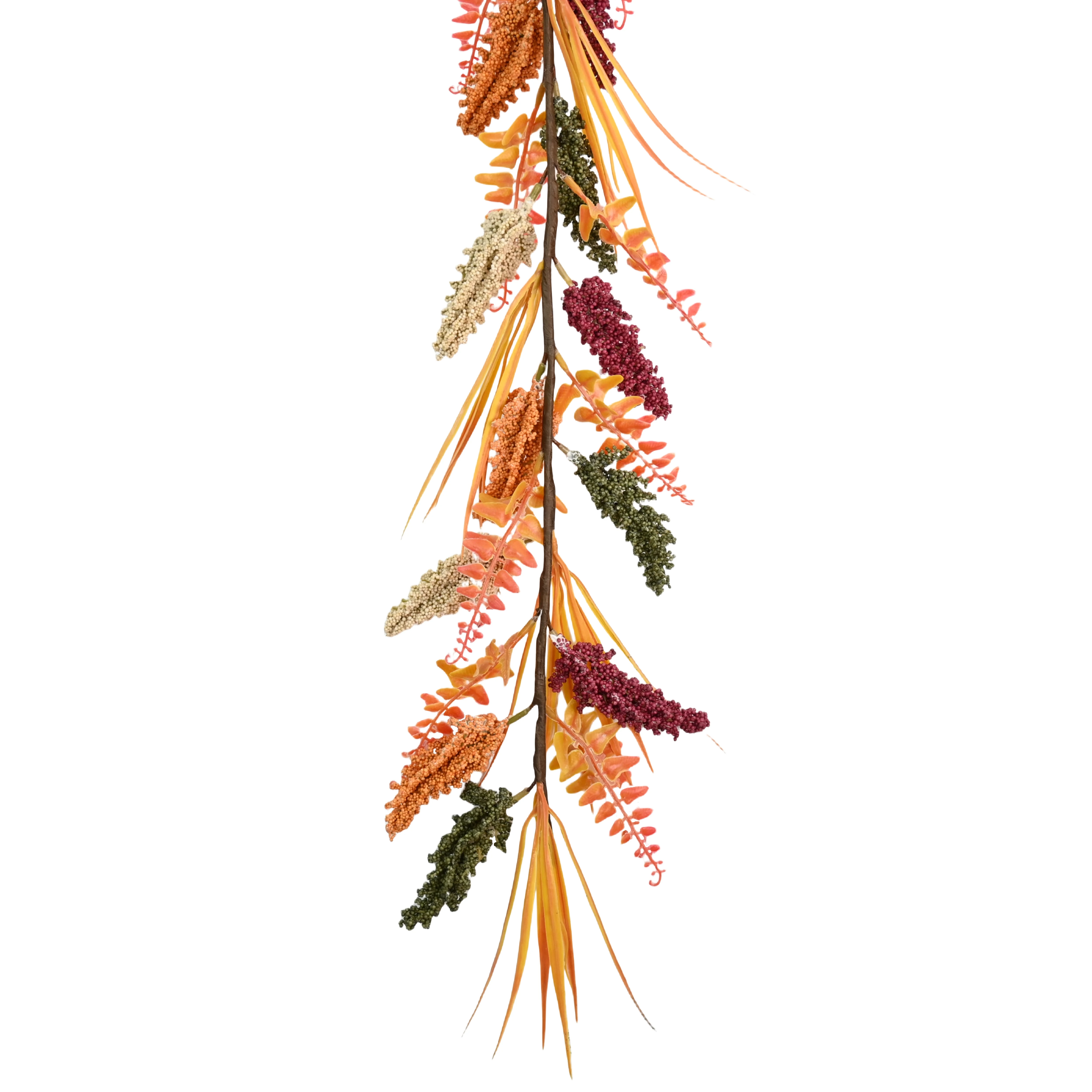 72 Inch Autumn Artificial Wheat Simulation Garland For Home Wedding Table Decor