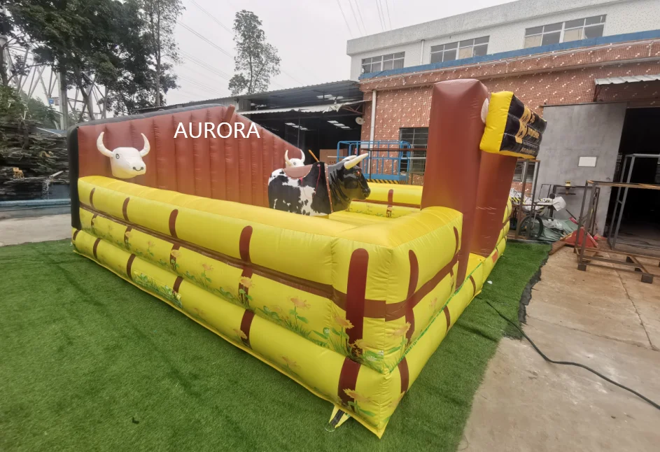 Хит продаж, механическая машина для езды на быках, надувная машина для езды на быках