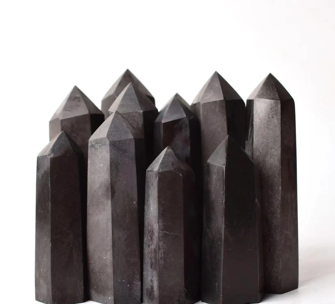 Russian Sub-Graphite Creative Engraving Diagram Energy Stone Jewelry Electronic Jewelry Shungit