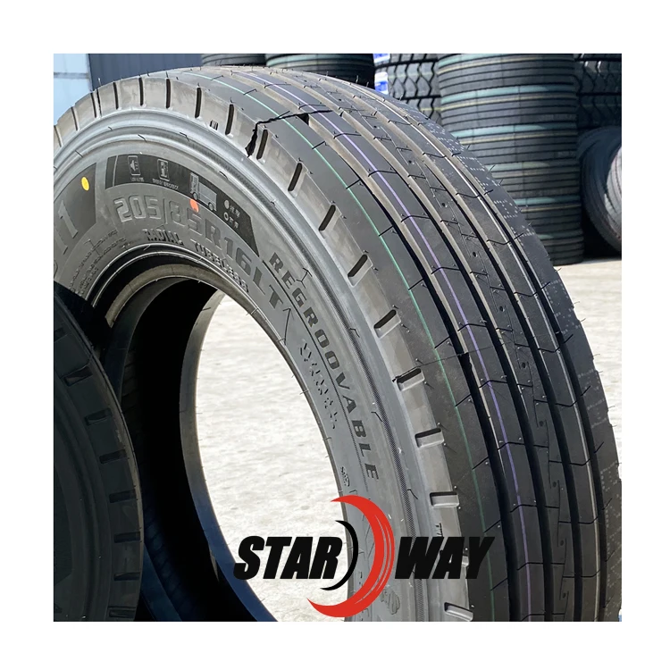 Steer Trailer wheel truck tyre 205/85R16LT tubeless all steel radial 205/85r16lt tire for truck bus trailer