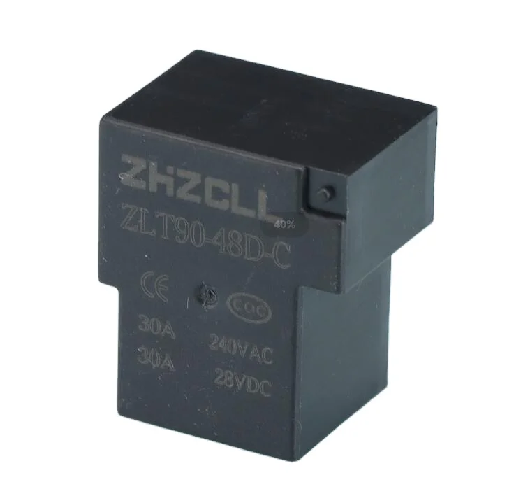 Zhenglin Good Quality Refrigerator Relay 12v 24v Dc Pcb Overload Relay T90 for stabilizer relay