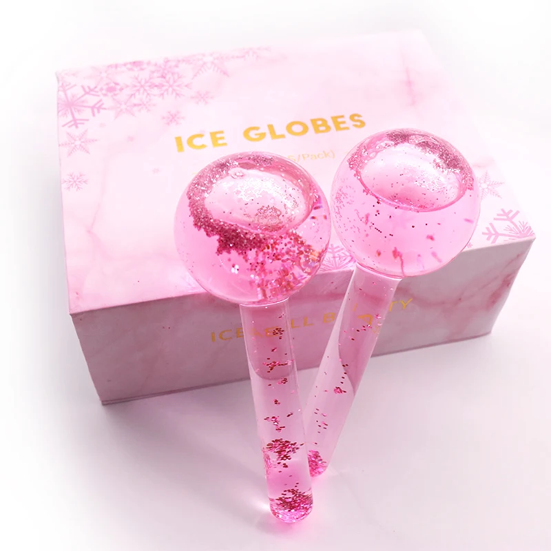 
Hot Selling Multi-Functional Beauty device Facial Massage Roller Magic Beauty Products Glass Ice Globes 