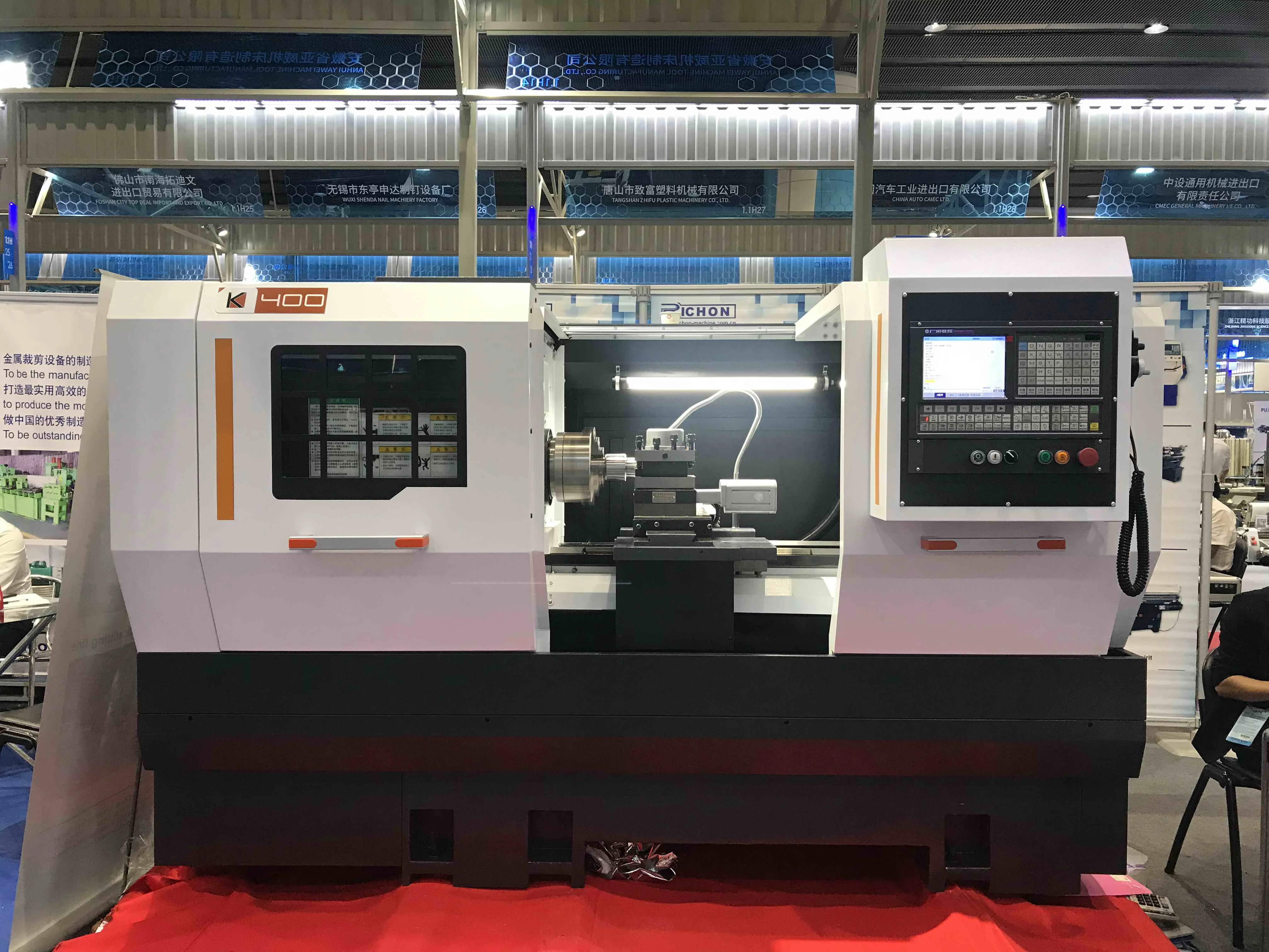 Horizontal CNC Lathe K400/750 mesin bubut torno para metal cnc lathe machine