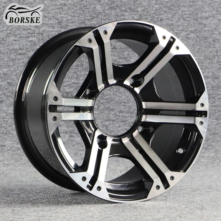 ATV Wheel Rim 14x7 Inch PCD 4x110-156mm ET +10mm Alloy Wheel Rim for Accessories Golf Cart Accessories Turbine Covers Hub Caps