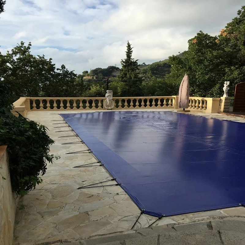 China Supplier Custom Wholesale Factory Cheap Price PP Mesh Inground Swimming Pool Winter Safety Cover