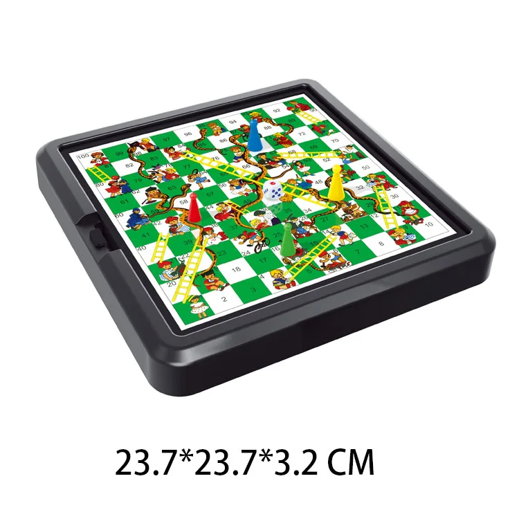 Hot Selling Chess Game Toys Snakes And Ladders Board Game for Kids Educational Toys