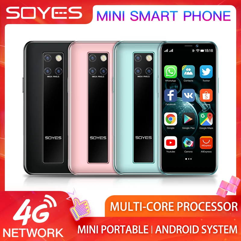 
SOYES S10-H mini 3.49 inch mini 4G smart phonem 