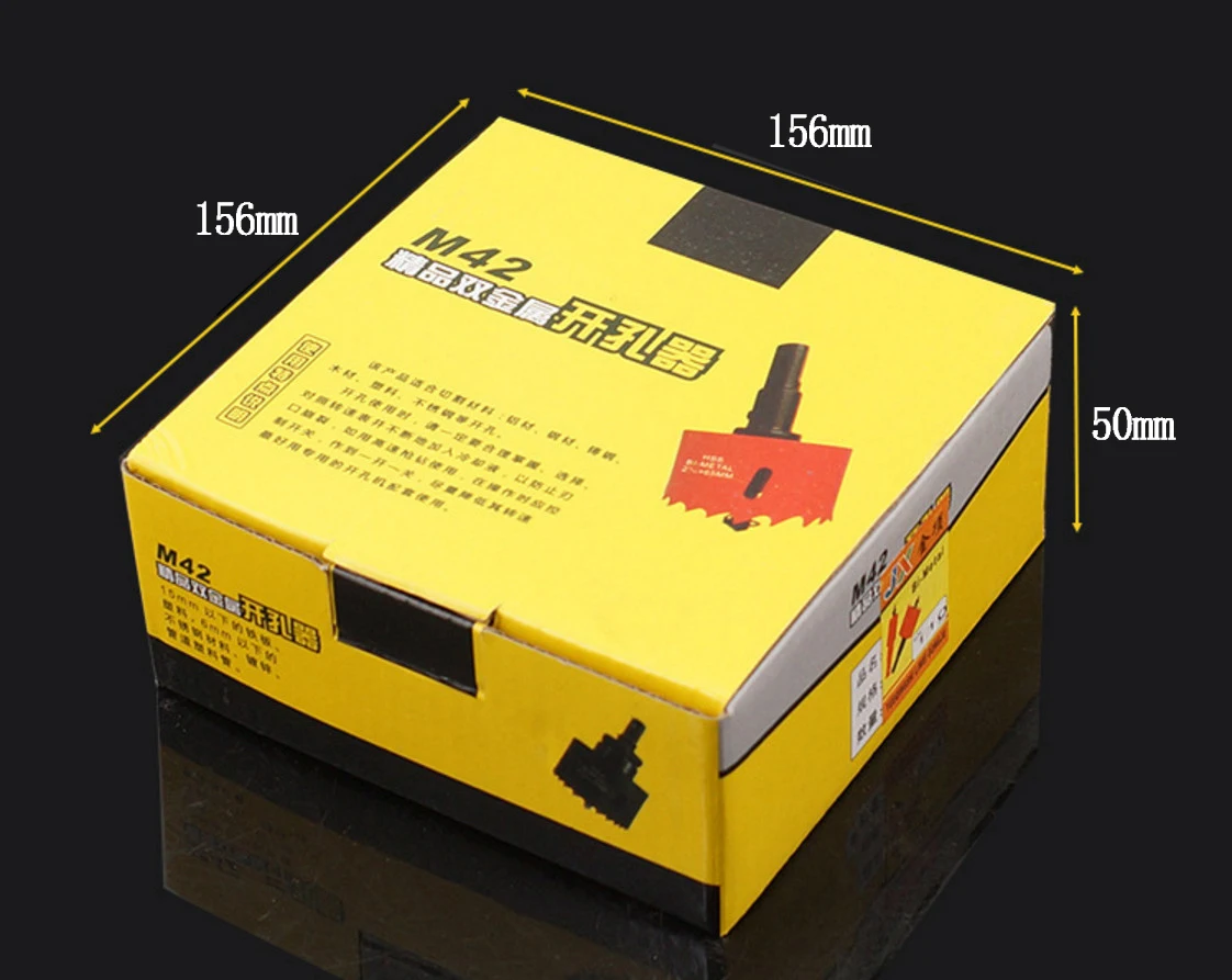 14-250mm M3 M42 hole saw 8pcs 12pcs bi-metal hole saw cutter and kits set