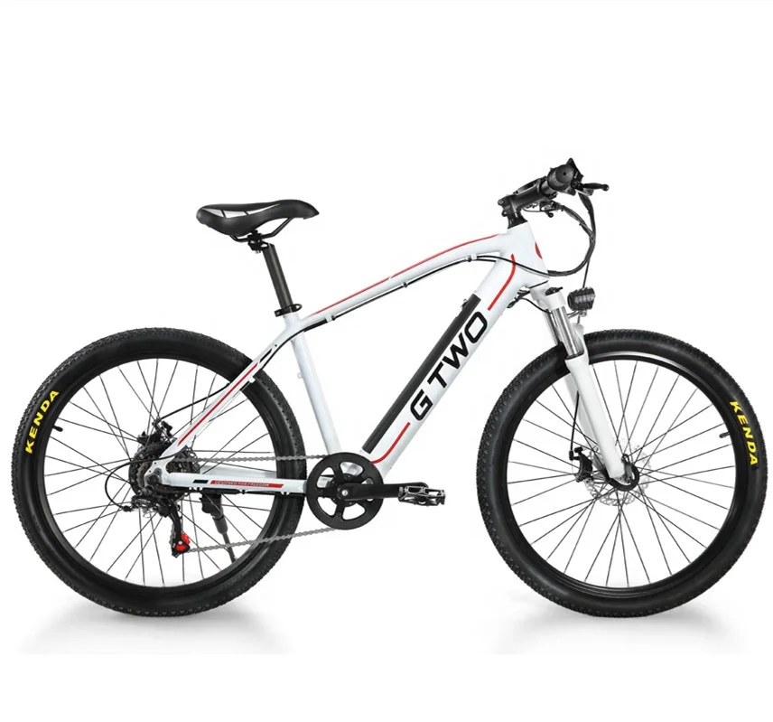 Super Light Stylish 48V 350W Electric Mountainbike Chopper Bike Electric Sports Bike With Removable 48V LG Battery 26 27.5 inch