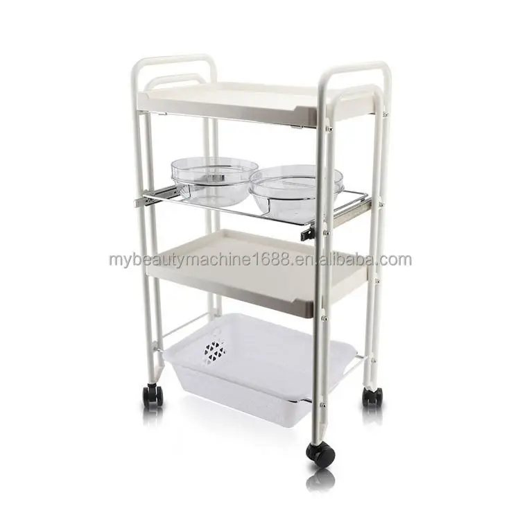 Best Sellers 2022 cabinet salon beauty rolling trolley cosmetology tray with bowl