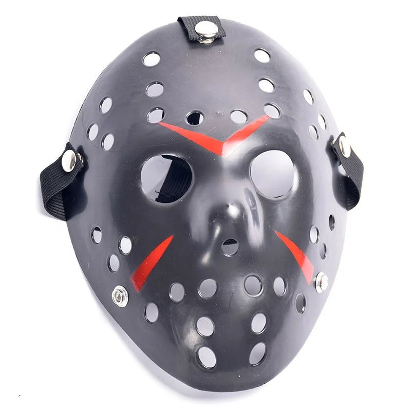 
Amazon Luminous Masquerade Party Bar Green White Funny hockey Halloween Christmas Full Face Freddy Jason Masks Plastic for Sale 