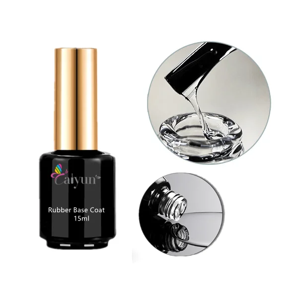 Nail Supplies High Quality Factory Price Long Lasting Over 30 days Uv/Led Rubber Base Coat For Salon