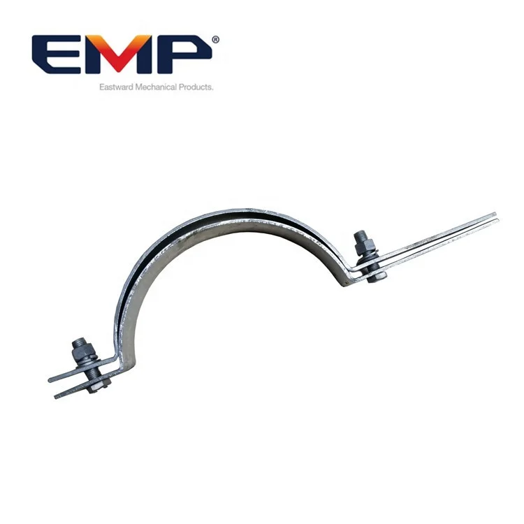 HDG Strain Clamp Pole Band Clamp used on transmission and distribution lines